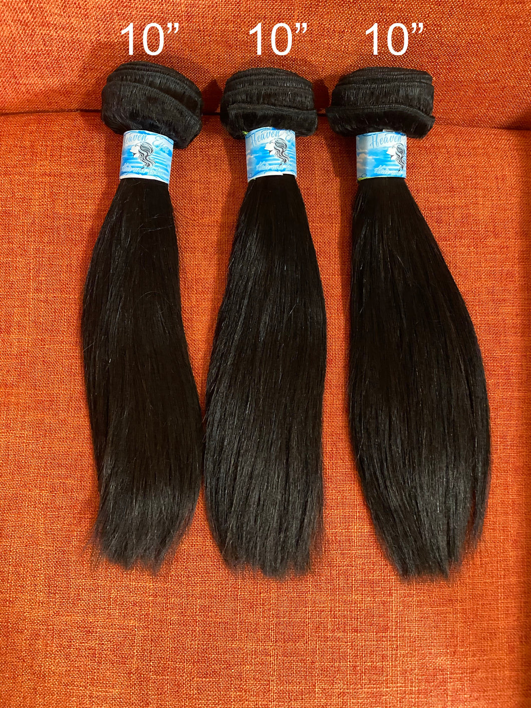 Bundle 3pcs 10” Grade 9A Virgin Hair