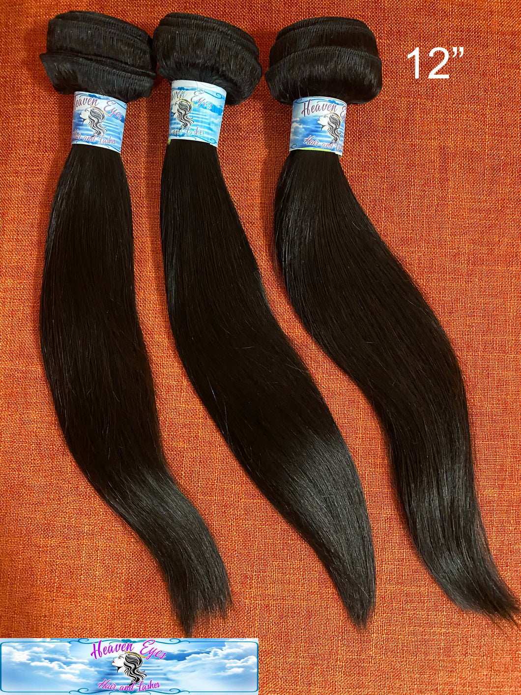 Bundle 12” 9A 3pcs Straight Virgin hair/SALE