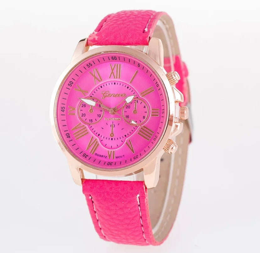 Geneva 2025 watch pink