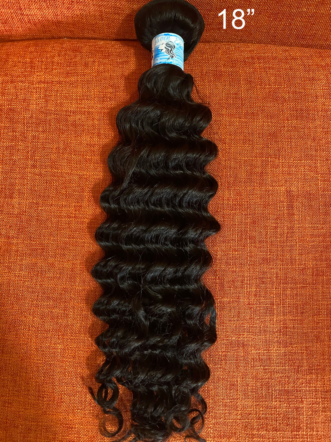 Bundle 1pc 18” 9A Deep Wave Virgin Hair