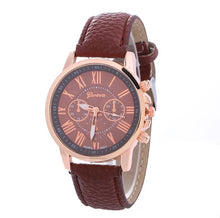 Load image into Gallery viewer, Brown Geneva Women’s Wrist Watch/Sale
